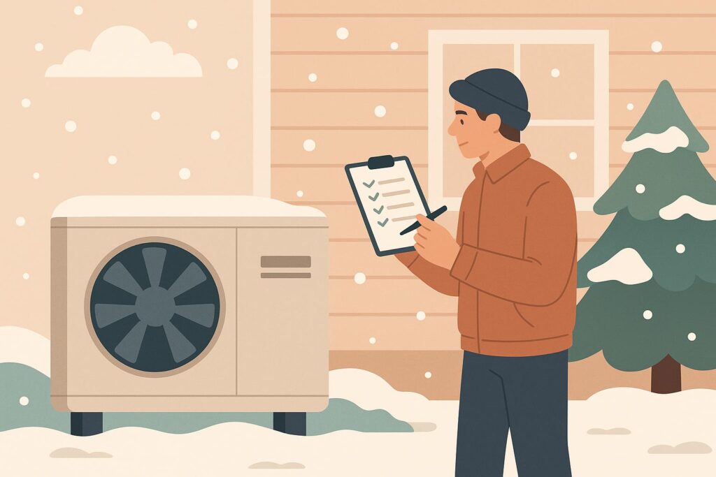 Heat Pump Winter Prep Checklist Westbury