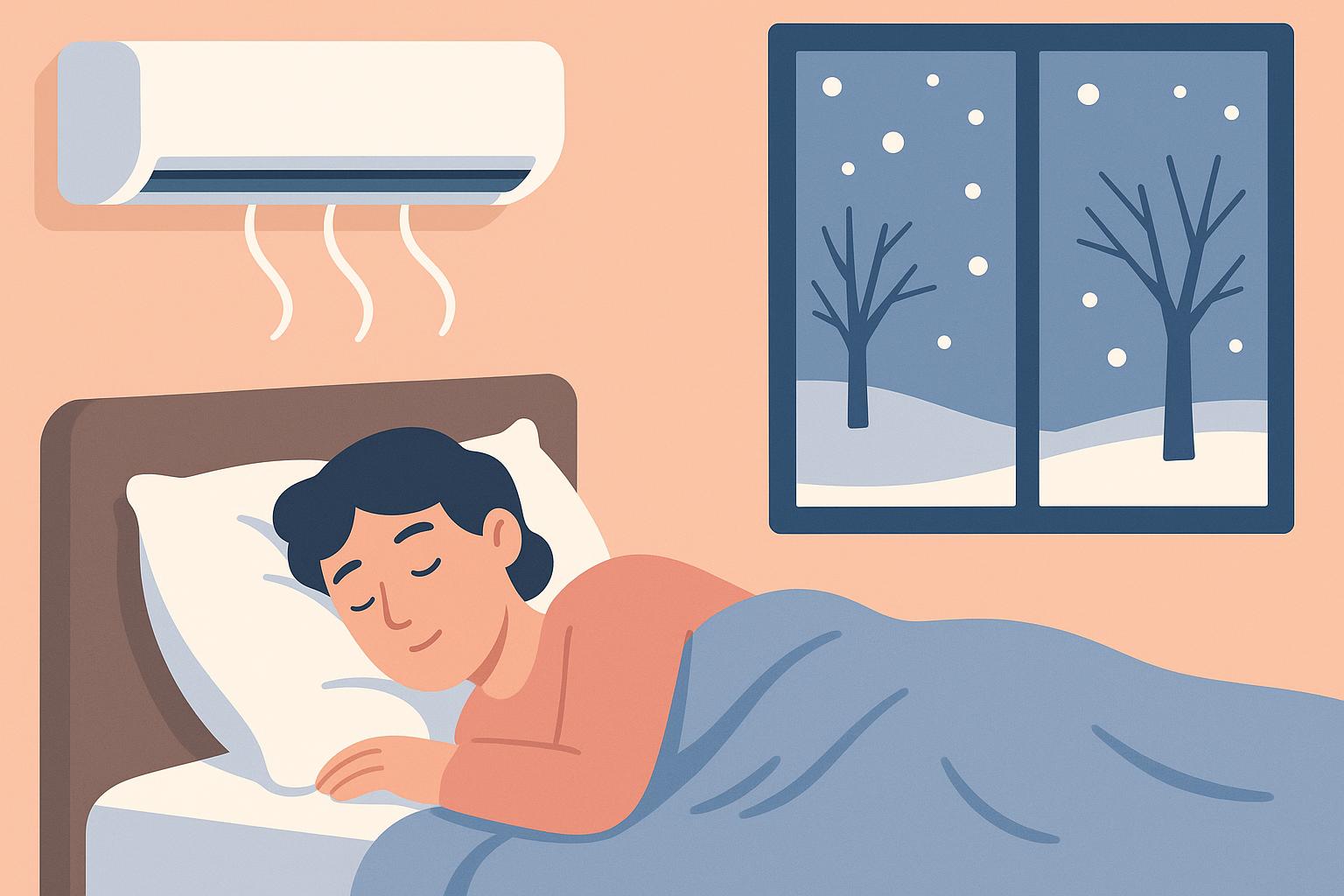 Read more about the article Can Air Conditioning Improve Winter Sleep in Melksham — and Should You Use Dry Mode or Heat Mode for Best Results?
