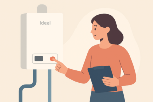 how to reset an ideal boiler
