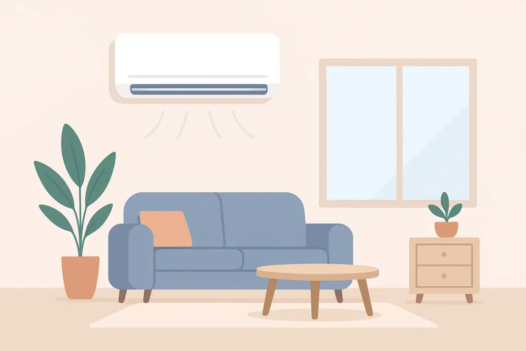 best room for air conditioning