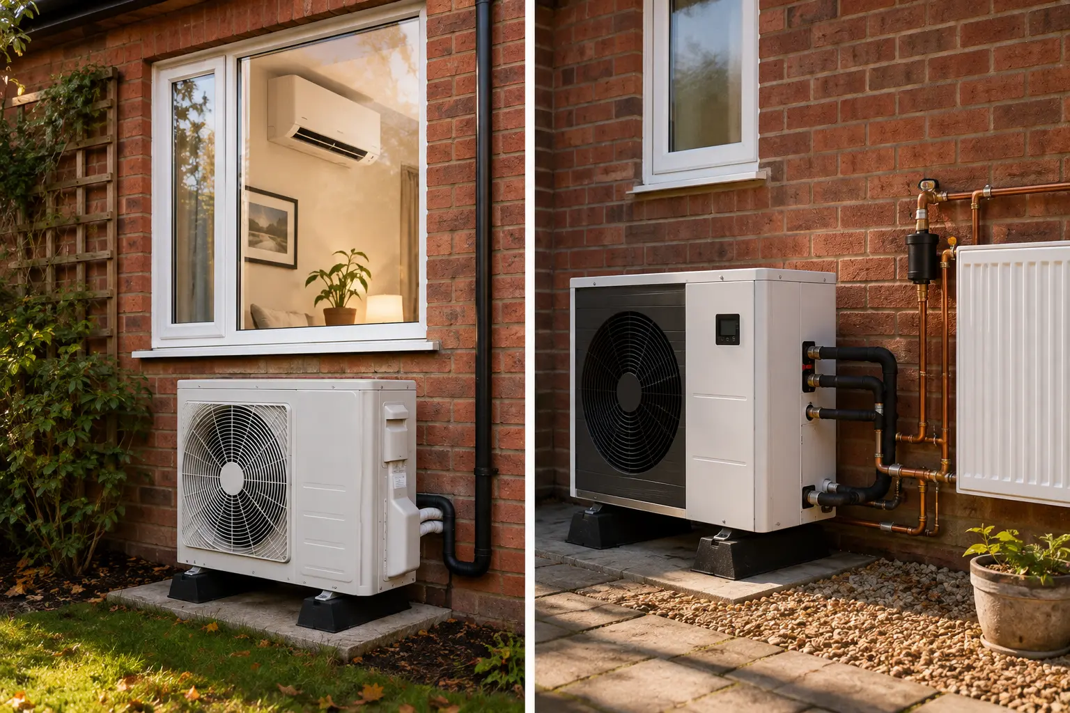 Air-to-Air vs Air-to-Water Heat Pumps
